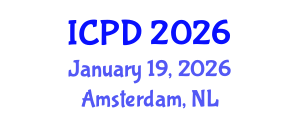International Conference on Population and Development (ICPD) January 19, 2026 - Amsterdam, Netherlands International Conference on Population and Development (ICPD) January 19, 2026 - Amsterdam, Netherlands
