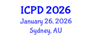 International Conference on Population and Development (ICPD) January 26, 2026 - Sydney, Australia International Conference on Population and Development (ICPD) January 26, 2026 - Sydney, Australia