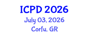 International Conference on Population and Development (ICPD) July 03, 2026 - Corfu, Greece International Conference on Population and Development (ICPD) July 03, 2026 - Corfu, Greece