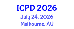 International Conference on Population and Development (ICPD) July 24, 2026 - Melbourne, Australia International Conference on Population and Development (ICPD) July 24, 2026 - Melbourne, Australia
