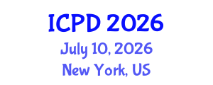 International Conference on Population and Development (ICPD) July 10, 2026 - New York, United States International Conference on Population and Development (ICPD) July 10, 2026 - New York, United States