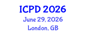 International Conference on Population and Development (ICPD) June 29, 2026 - London, United Kingdom International Conference on Population and Development (ICPD) June 29, 2026 - London, United Kingdom