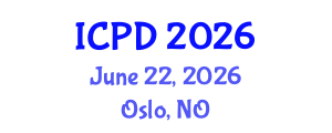 International Conference on Population and Development (ICPD) June 22, 2026 - Oslo, Norway International Conference on Population and Development (ICPD) June 22, 2026 - Oslo, Norway