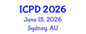 International Conference on Population and Development (ICPD) June 15, 2026 - Sydney, Australia International Conference on Population and Development (ICPD) June 15, 2026 - Sydney, Australia