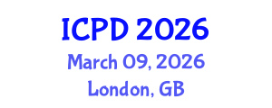 International Conference on Population and Development (ICPD) March 09, 2026 - London, United Kingdom International Conference on Population and Development (ICPD) March 09, 2026 - London, United Kingdom