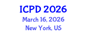 International Conference on Population and Development (ICPD) March 16, 2026 - New York, United States International Conference on Population and Development (ICPD) March 16, 2026 - New York, United States