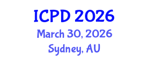 International Conference on Population and Development (ICPD) March 30, 2026 - Sydney, Australia International Conference on Population and Development (ICPD) March 30, 2026 - Sydney, Australia