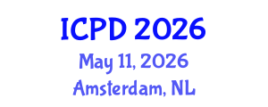International Conference on Population and Development (ICPD) May 11, 2026 - Amsterdam, Netherlands International Conference on Population and Development (ICPD) May 11, 2026 - Amsterdam, Netherlands