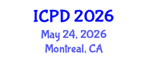 International Conference on Population and Development (ICPD) May 24, 2026 - Montreal, Canada