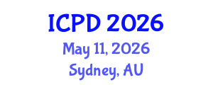 International Conference on Population and Development (ICPD) May 11, 2026 - Sydney, Australia International Conference on Population and Development (ICPD) May 11, 2026 - Sydney, Australia