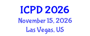 International Conference on Population and Development (ICPD) November 15, 2026 - Las Vegas, United States International Conference on Population and Development (ICPD) November 15, 2026 - Las Vegas, United States