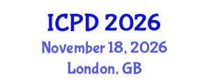International Conference on Population and Development (ICPD) November 18, 2026 - London, United Kingdom