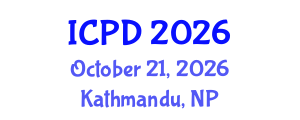 International Conference on Population and Development (ICPD) October 21, 2026 - Kathmandu, Nepal International Conference on Population and Development (ICPD) October 21, 2026 - Kathmandu, Nepal
