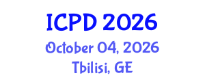 International Conference on Population and Development (ICPD) October 04, 2026 - Tbilisi, Georgia