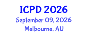 International Conference on Population and Development (ICPD) September 09, 2026 - Melbourne, Australia