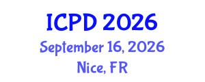 International Conference on Population and Development (ICPD) September 16, 2026 - Nice, France International Conference on Population and Development (ICPD) September 16, 2026 - Nice, France