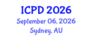 International Conference on Population and Development (ICPD) September 06, 2026 - Sydney, Australia International Conference on Population and Development (ICPD) September 06, 2026 - Sydney, Australia