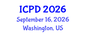 International Conference on Population and Development (ICPD) September 16, 2026 - Washington, United States International Conference on Population and Development (ICPD) September 16, 2026 - Washington, United States