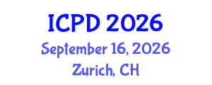 International Conference on Population and Development (ICPD) September 16, 2026 - Zurich, Switzerland International Conference on Population and Development (ICPD) September 16, 2026 - Zurich, Switzerland