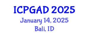 International Conference on Population Geography and Allied Disciplines (ICPGAD) January 14, 2025 - Bali, Indonesia