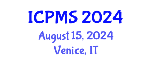 International Conference on Port and Maritime Security (ICPMS) August 12, 2024 - Venice, Italy