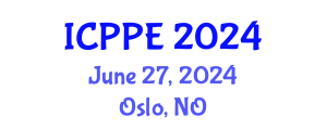 International Conference on Positive Psychology and Education (ICPPE) June 27, 2024 - Oslo, Norway
