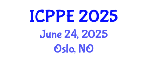 International Conference on Positive Psychology and Education (ICPPE) June 24, 2025 - Oslo, Norway