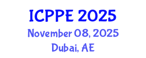 International Conference on Positive Psychology and Education (ICPPE) November 08, 2025 - Dubai, United Arab Emirates