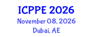 International Conference on Positive Psychology and Education (ICPPE) November 08, 2026 - Dubai, United Arab Emirates