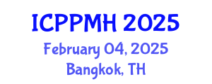 International Conference on Positive Psychology and Mental Health (ICPPMH) February 04, 2025 - Bangkok, Thailand