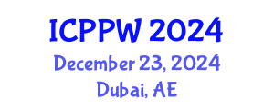 International Conference on Positive Psychology and Wellbeing (ICPPW) December 23, 2024 - Dubai, United Arab Emirates