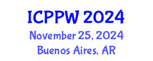 International Conference on Positive Psychology and Wellbeing (ICPPW) November 25, 2024 - Buenos Aires, Argentina