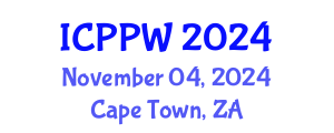 International Conference on Positive Psychology and Wellbeing (ICPPW) November 04, 2024 - Cape Town, South Africa
