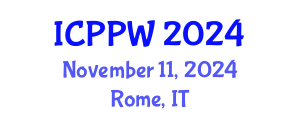 International Conference on Positive Psychology and Wellbeing (ICPPW) November 11, 2024 - Rome, Italy