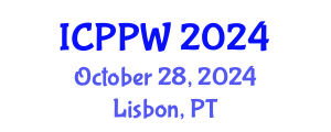 International Conference on Positive Psychology and Wellbeing (ICPPW) October 28, 2024 - Lisbon, Portugal