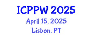 International Conference on Positive Psychology and Wellbeing (ICPPW) April 15, 2025 - Lisbon, Portugal