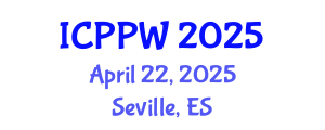 International Conference on Positive Psychology and Wellbeing (ICPPW) April 22, 2025 - Seville, Spain