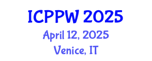 International Conference on Positive Psychology and Wellbeing (ICPPW) April 12, 2025 - Venice, Italy
