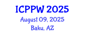 International Conference on Positive Psychology and Wellbeing (ICPPW) August 09, 2025 - Baku, Azerbaijan