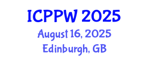 International Conference on Positive Psychology and Wellbeing (ICPPW) August 16, 2025 - Edinburgh, United Kingdom