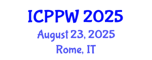 International Conference on Positive Psychology and Wellbeing (ICPPW) August 23, 2025 - Rome, Italy