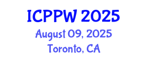 International Conference on Positive Psychology and Wellbeing (ICPPW) August 09, 2025 - Toronto, Canada