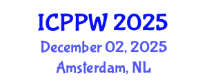 International Conference on Positive Psychology and Wellbeing (ICPPW) December 02, 2025 - Amsterdam, Netherlands