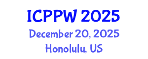International Conference on Positive Psychology and Wellbeing (ICPPW) December 20, 2025 - Honolulu, United States