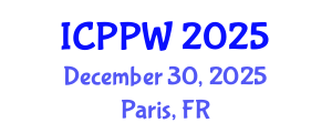 International Conference on Positive Psychology and Wellbeing (ICPPW) December 30, 2025 - Paris, France