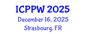 International Conference on Positive Psychology and Wellbeing (ICPPW) December 16, 2025 - Strasbourg, France