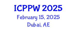 International Conference on Positive Psychology and Wellbeing (ICPPW) February 15, 2025 - Dubai, United Arab Emirates