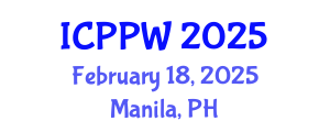 International Conference on Positive Psychology and Wellbeing (ICPPW) February 18, 2025 - Manila, Philippines