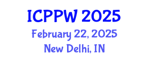 International Conference on Positive Psychology and Wellbeing (ICPPW) February 22, 2025 - New Delhi, India