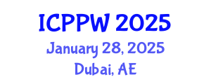 International Conference on Positive Psychology and Wellbeing (ICPPW) January 28, 2025 - Dubai, United Arab Emirates